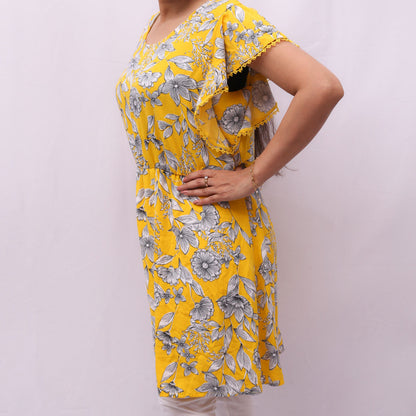 ANDEAWY YELLOW FROCK