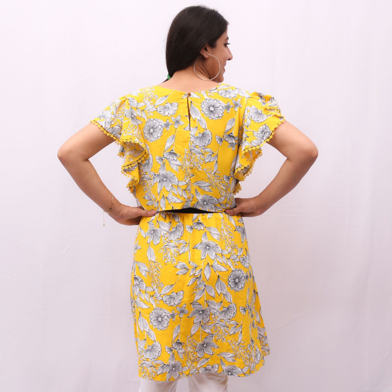 ANDEAWY YELLOW FROCK