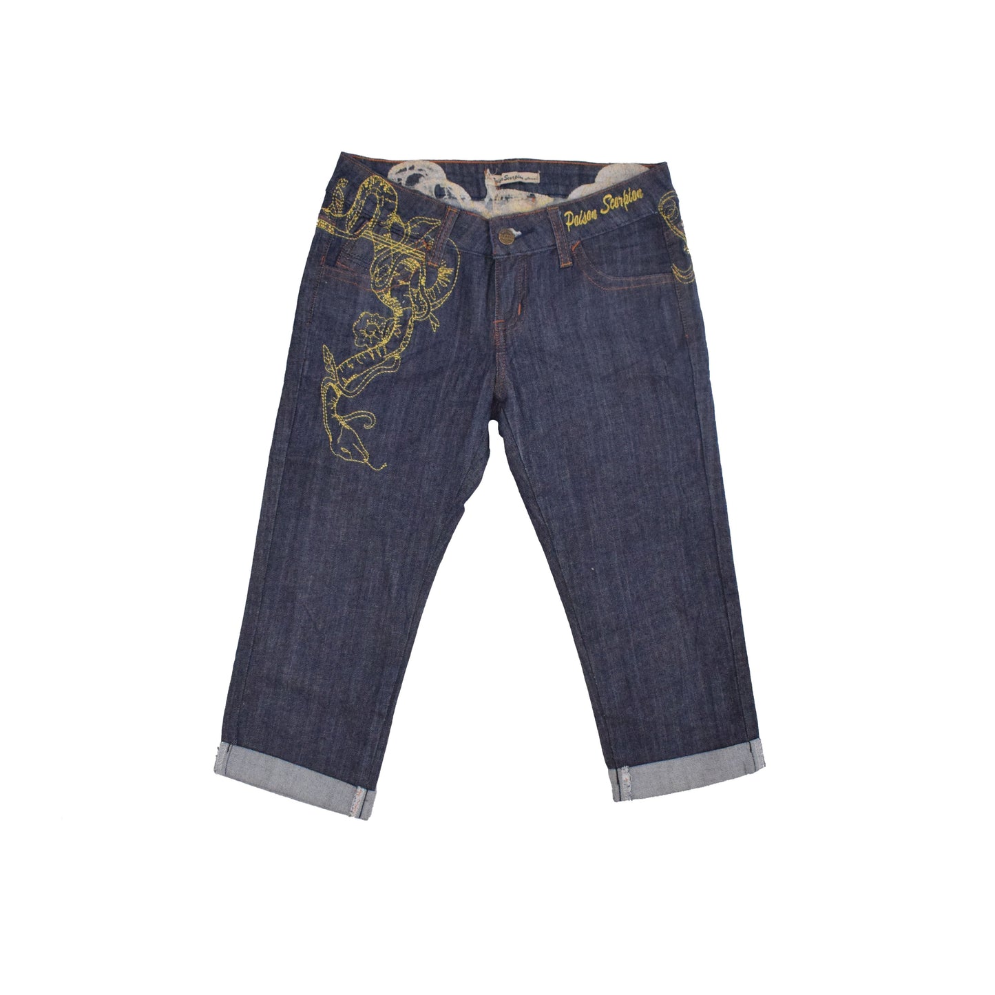 POISON SCORPION JEANS CAPRI