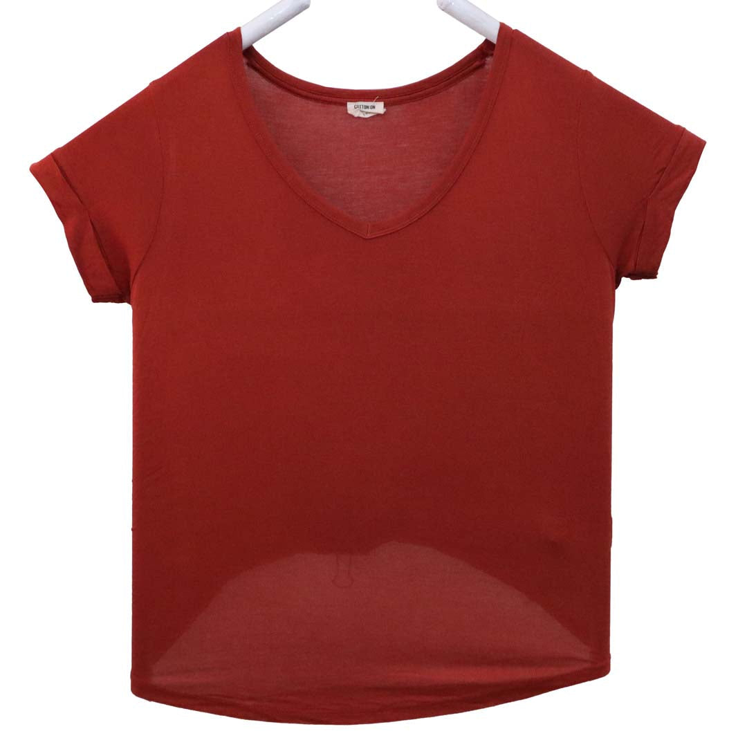 COTTON ON V NECK TOP