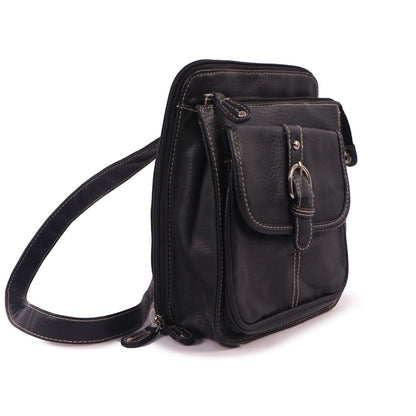 CLASSIC BLACK SHOULDER BAG