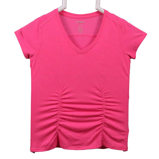 MARIKA V NECK PINK PARTY TOP