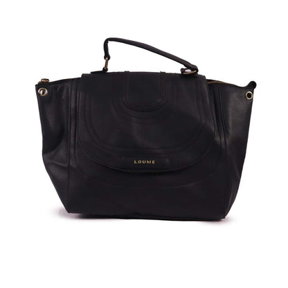 LOUME LEATHER TOP HANDLE BAG