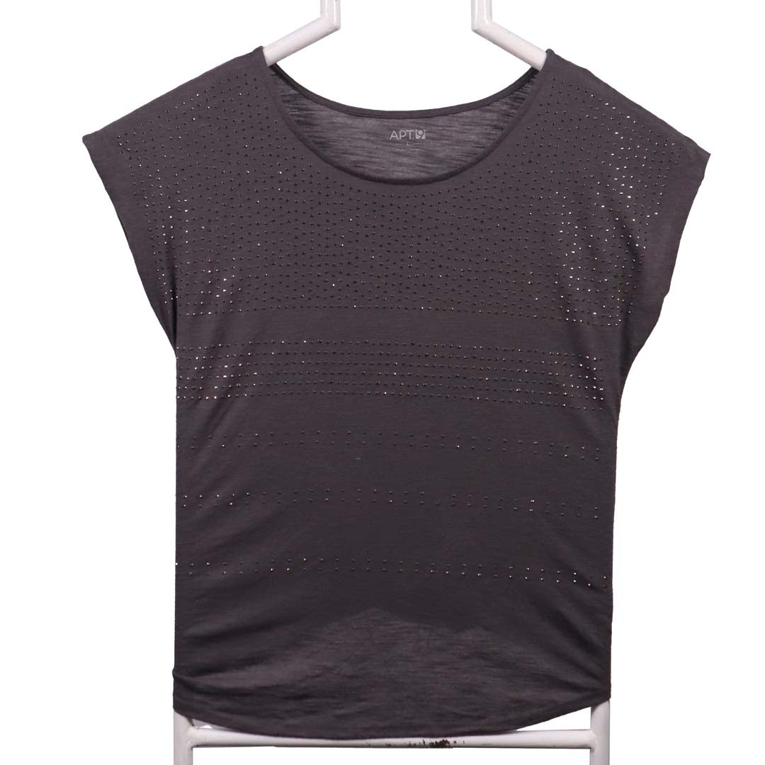 APT.9 R NECK PARTY TOP