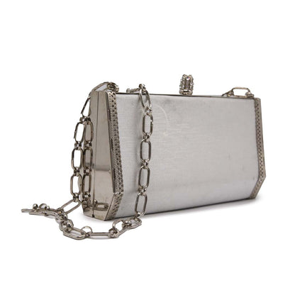 STYLISH BEIGE CREAM CLUTCH