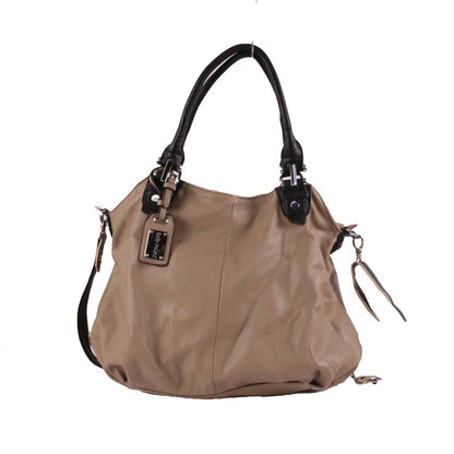 KATHY IRELAND LEATHER TOTE BAG