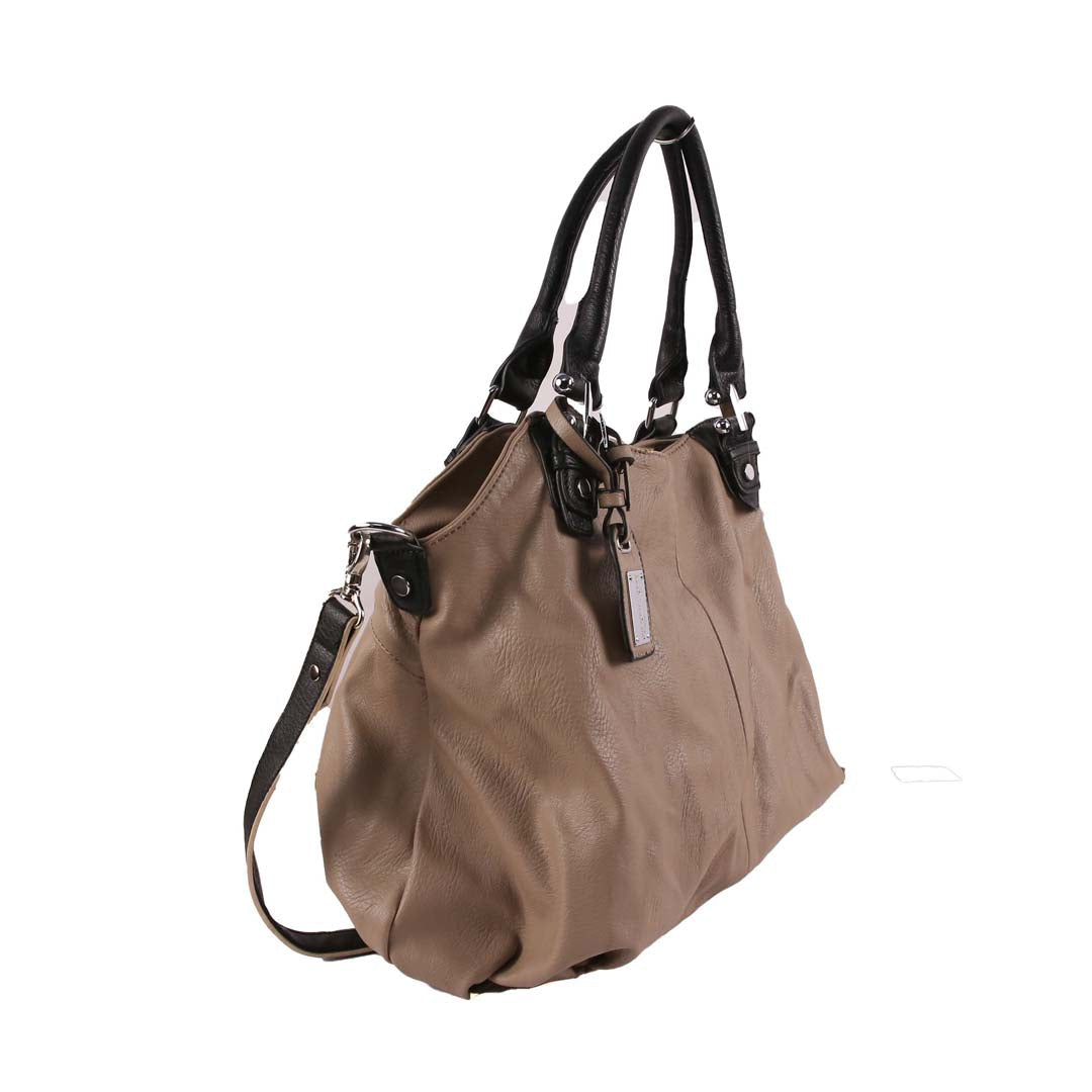 KATHY IRELAND LEATHER TOTE BAG