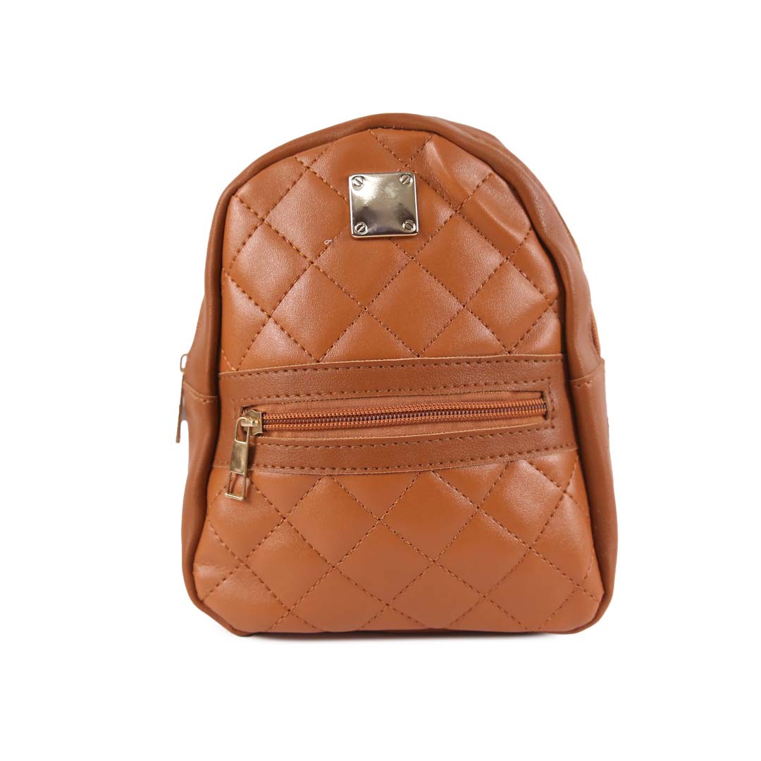 CLASSIC BROWN LEATHER BACKPACK