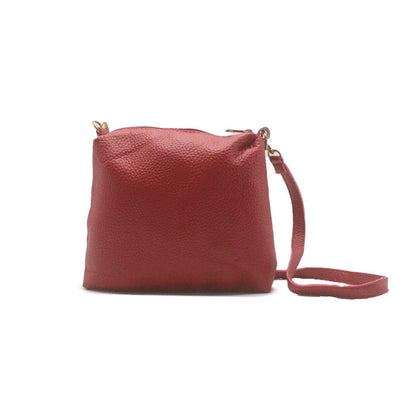 CLASSIC LEATHER SHOULDER BAG