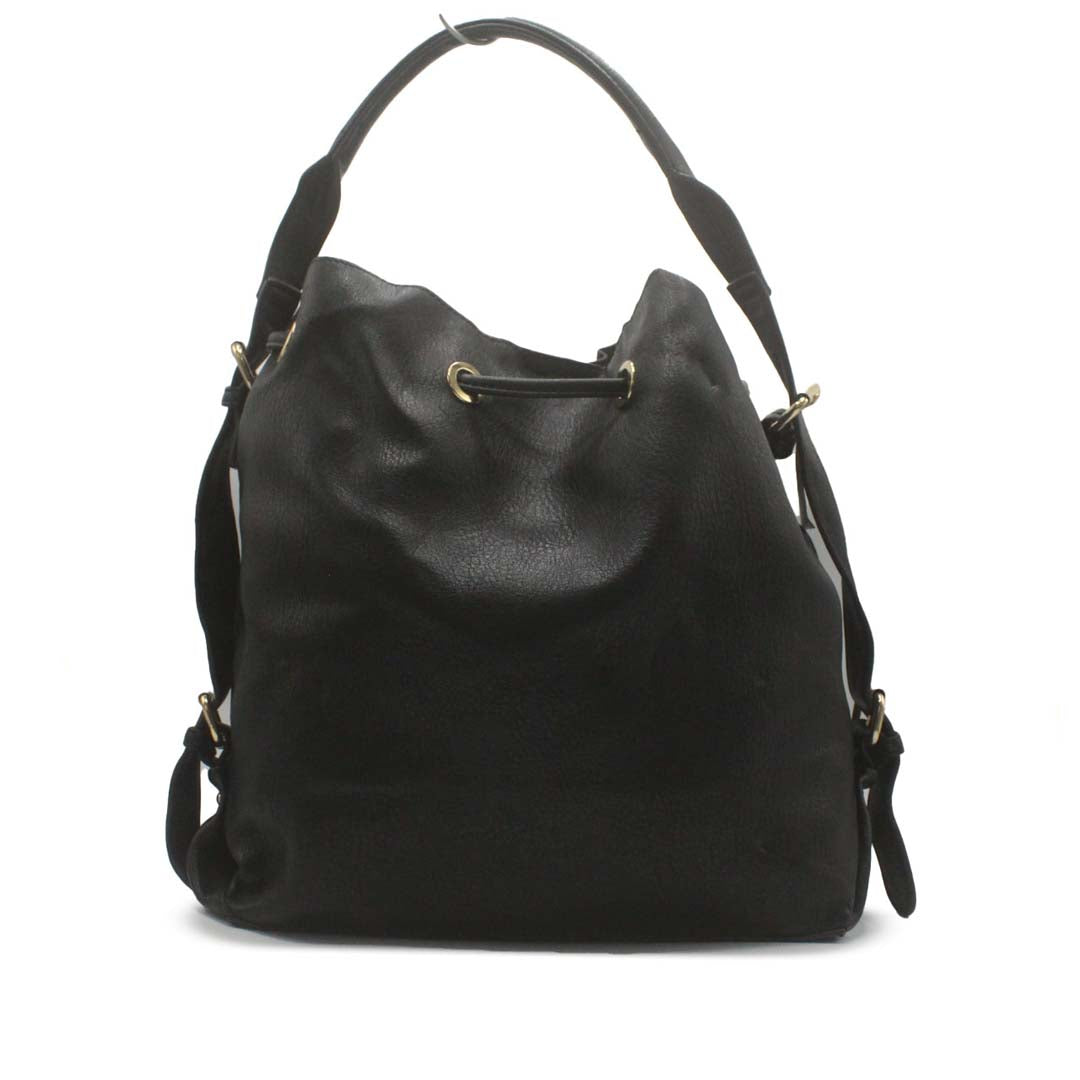 CLASSIC LEATHER BUCKET BAG