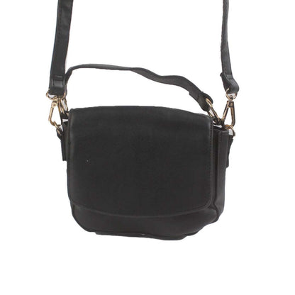 ANKO BLACK LEATHER HAND BAG