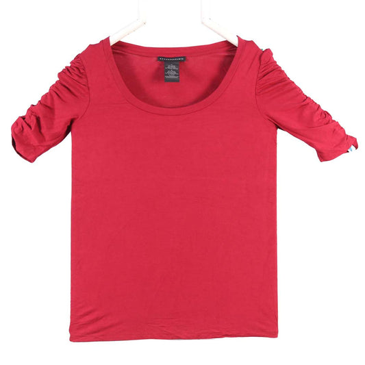 GRACE ELEMENTS R NECK STYLISH TOP