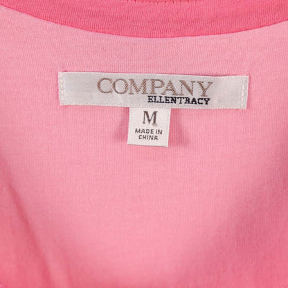 COMPANY ELLENTRACY R NECK PINK TOP