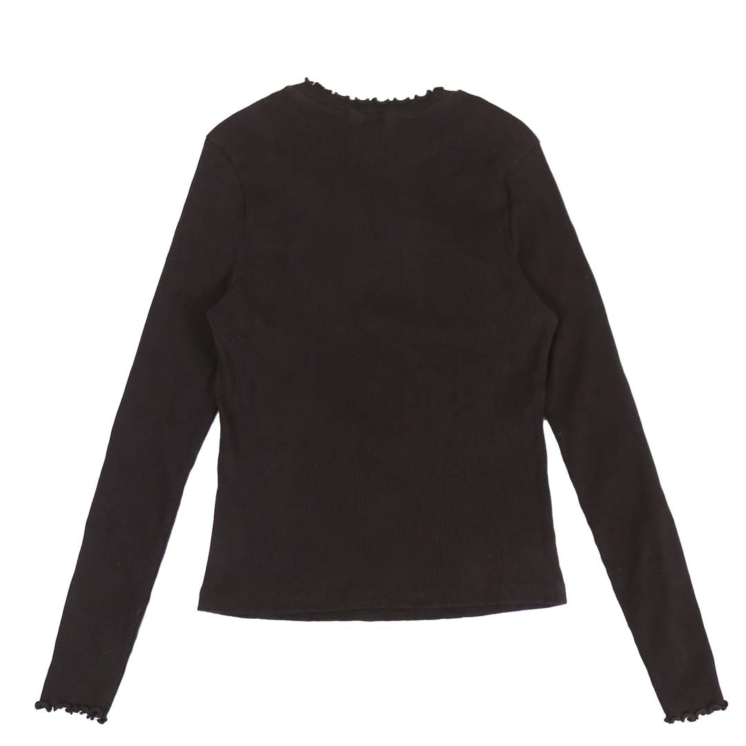 NEW LOOK BLACK COMFORT TOP