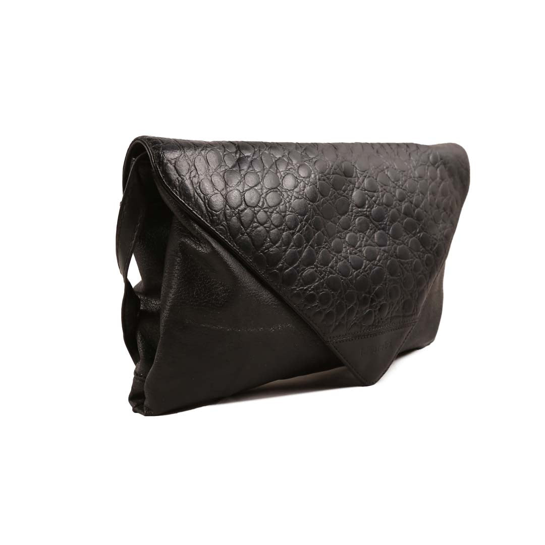 FABIO RADICI BLACK CLUTCH