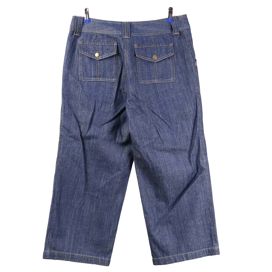 NY JEANS BLUE DENIM CAPRI