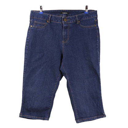 D JEANS BLUE DENIM CAPRI