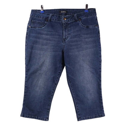 D JEANS BLUE DENIM CAPRI