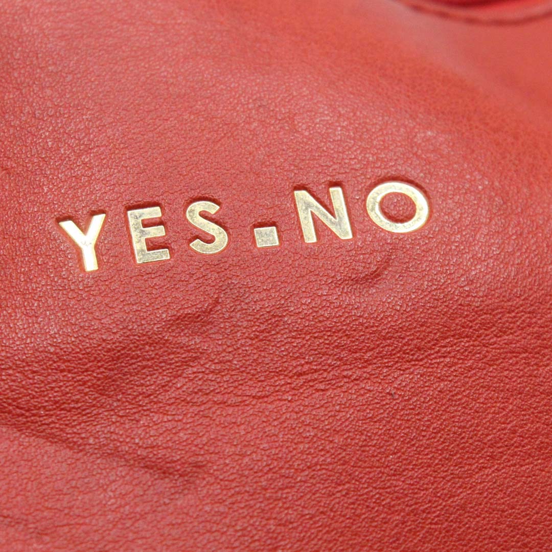 YES NO RED WOMEN POUCH