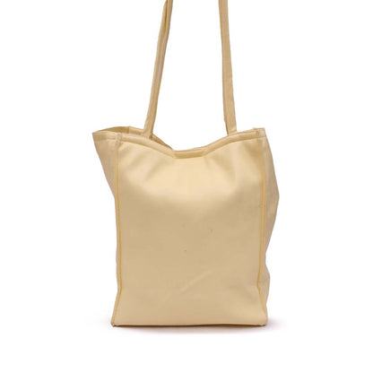 CLASSIC BEIGE CREAM SHOULDER BAG