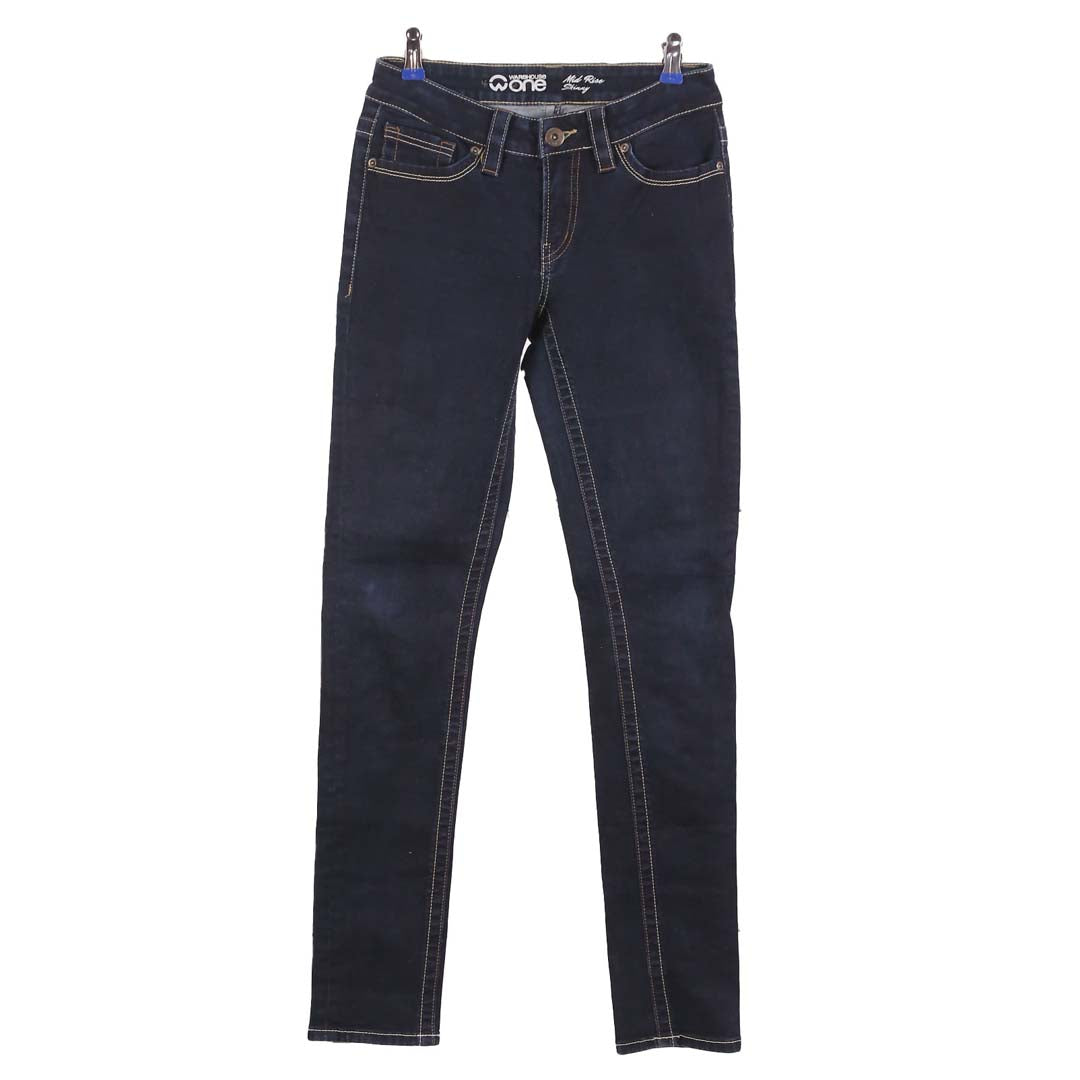 MID RISE SKINNY JEANS