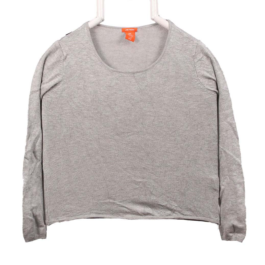 JOE FRESH GREY SWEATER