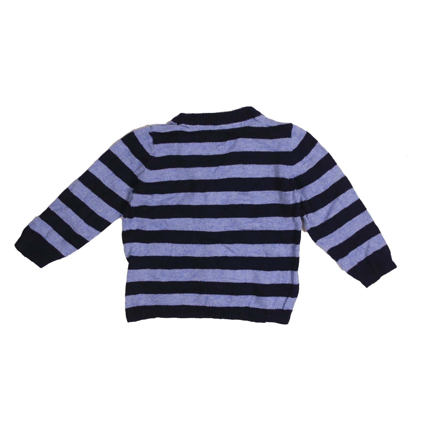 GEORGE BLUE STRIPED KIDS CARDIGAN SWEATER