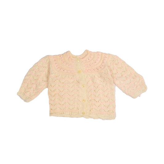 HANDMADE HAND CROCHED KIDS CARDIGAN SWEATER