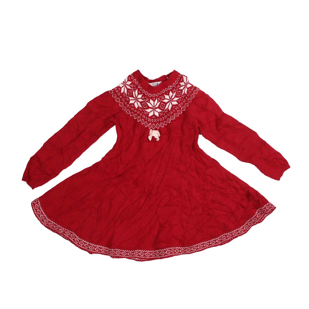 MISS MONA MOUSE RED KIDS SWEATER