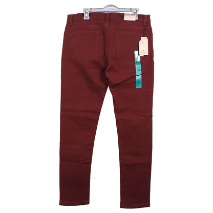 NORDSTROM RACK BURGUNDY RED JEANS