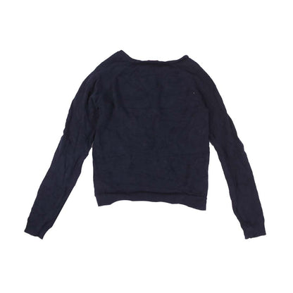 JOE FRESH NAVY BLUE SWEATER