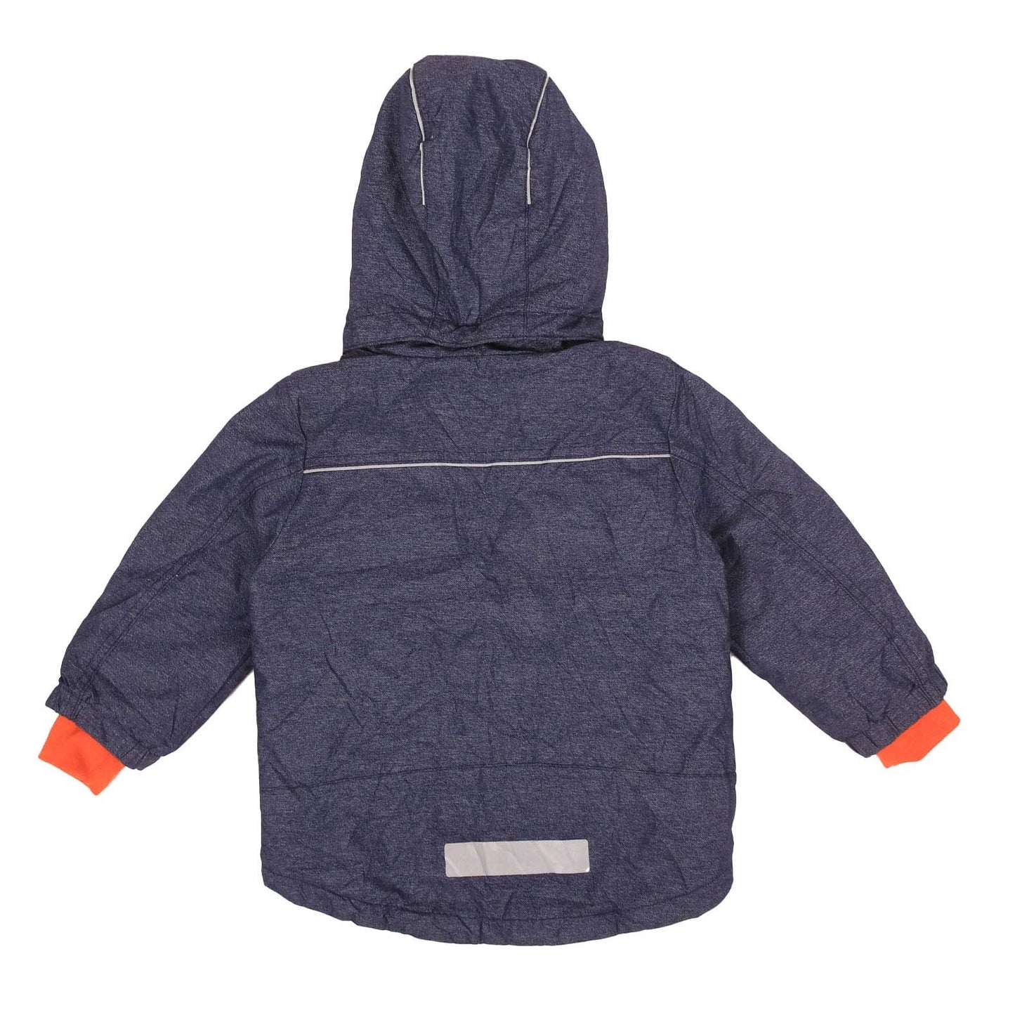 H&M NAVY BLUE HOODED JACKET