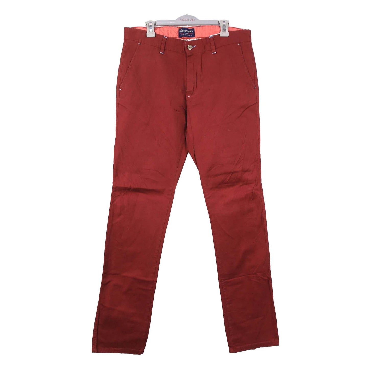 EL CABALLERO RED DENIM JEANS