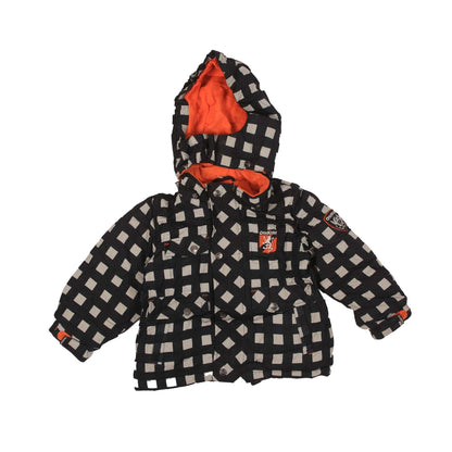 OSHKOSH BGOSH CASUAL NAVY BLUE HOODED JACKET