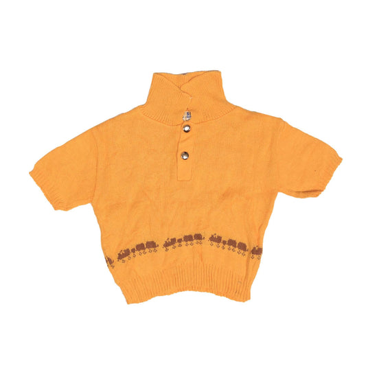 SAEY KNITWEAR YELLOW SWEATER