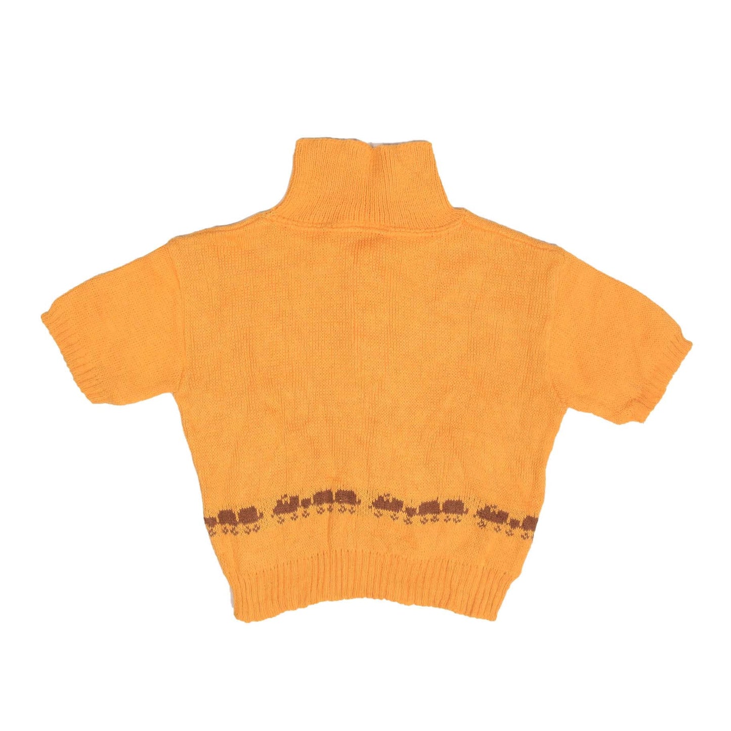 SAEY KNITWEAR YELLOW SWEATER