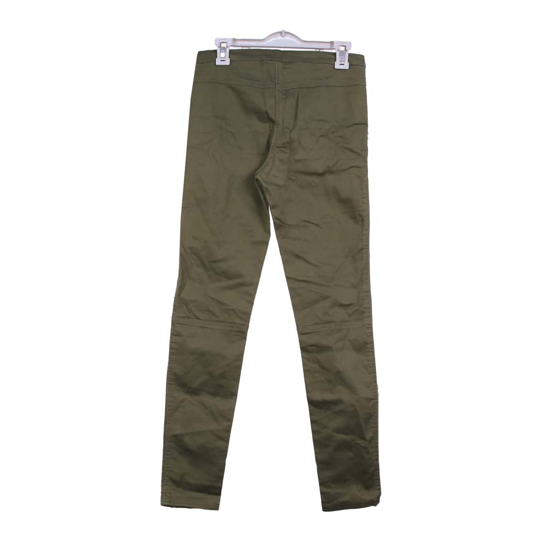 LEFTIES 1FT KHAKI GREEN DENIM JEANS