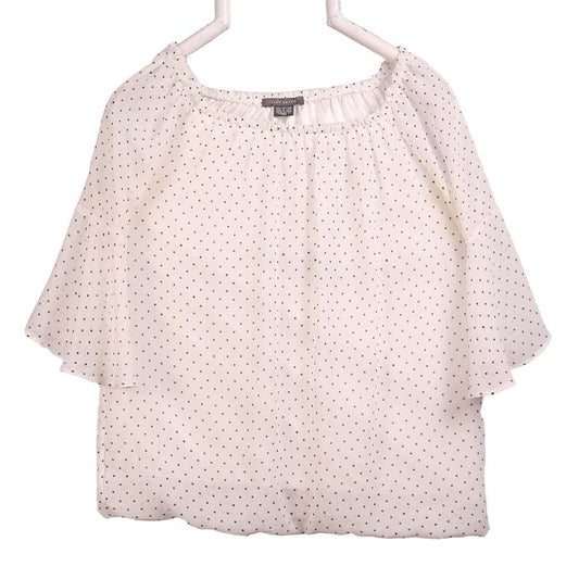 Suzy Shier Polka Fashion Top