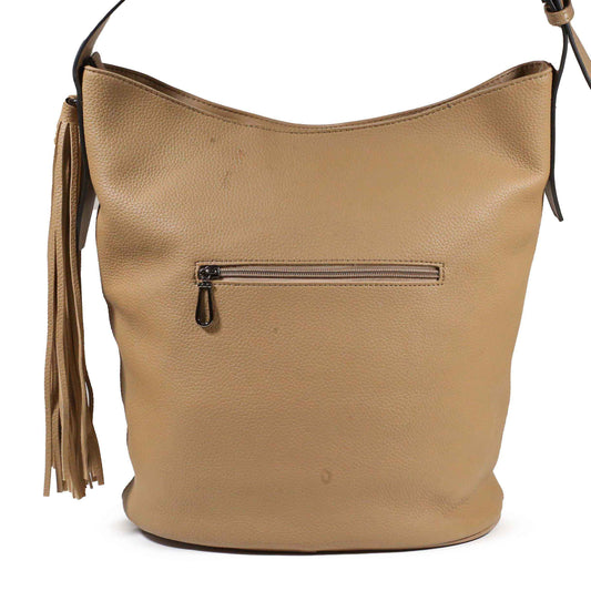 CLASSIC WOMEN BROWN SHOULDER BAG