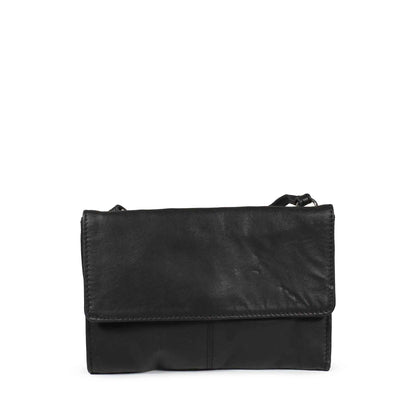 Classic Black Shoulder Bag