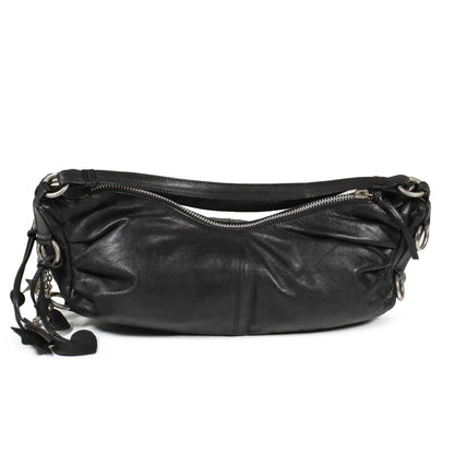 Suzy Smith Black Hobo Bag