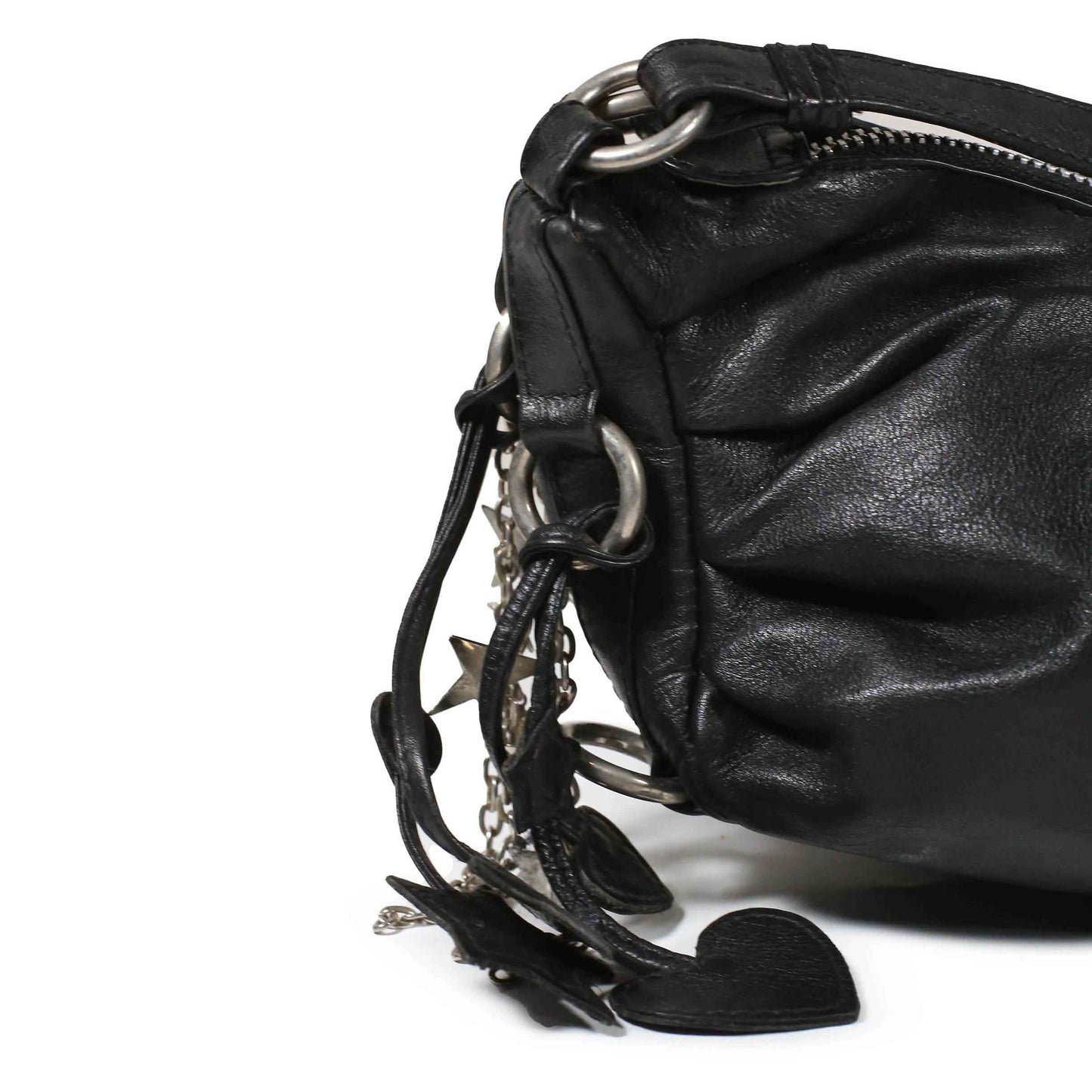 Suzy Smith Black Hobo Bag