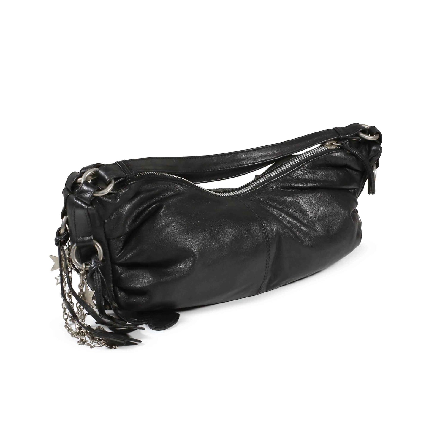 Suzy Smith Black Hobo Bag