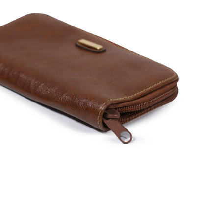 Classic Brown Women Clutch