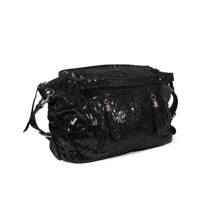 Classic Black Shoulder Bag