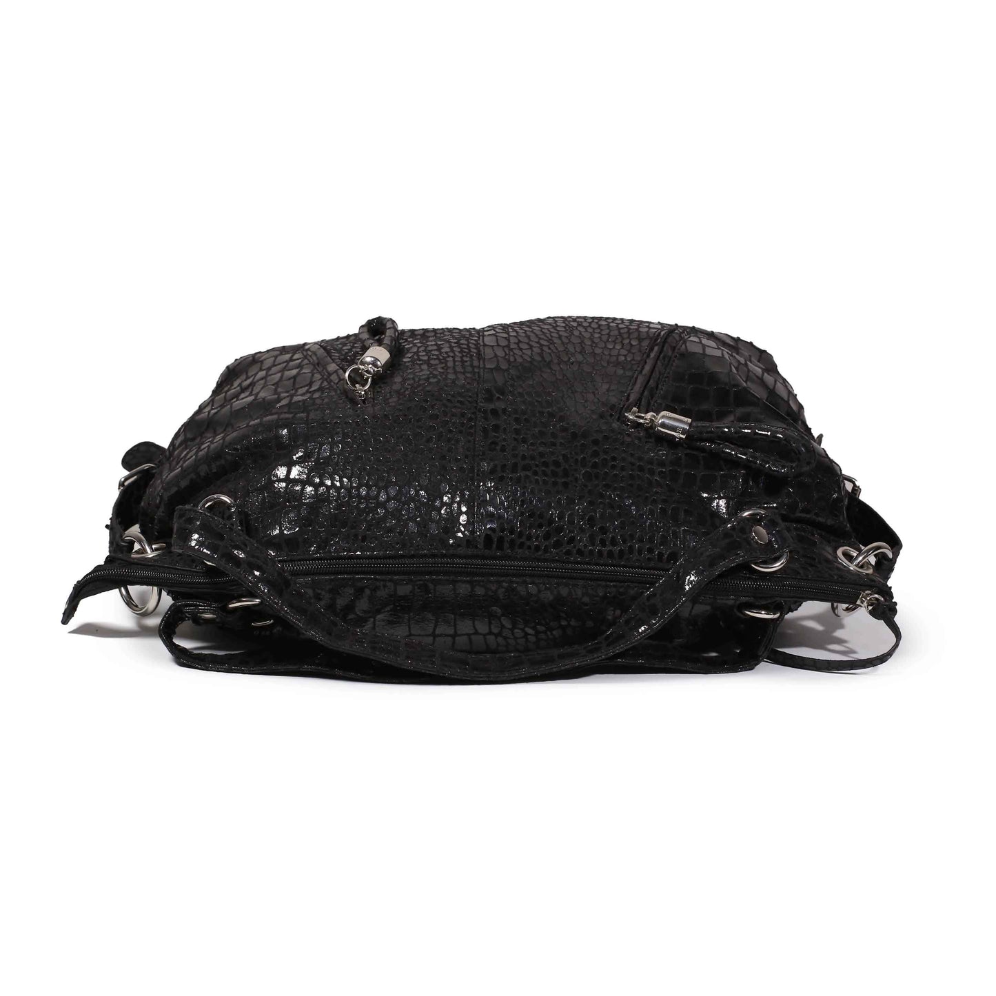 Classic Black Shoulder Bag