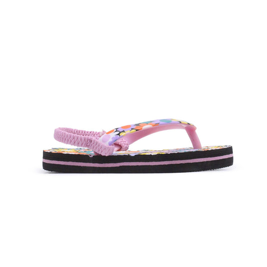 Flower Print Kids Flip Flop