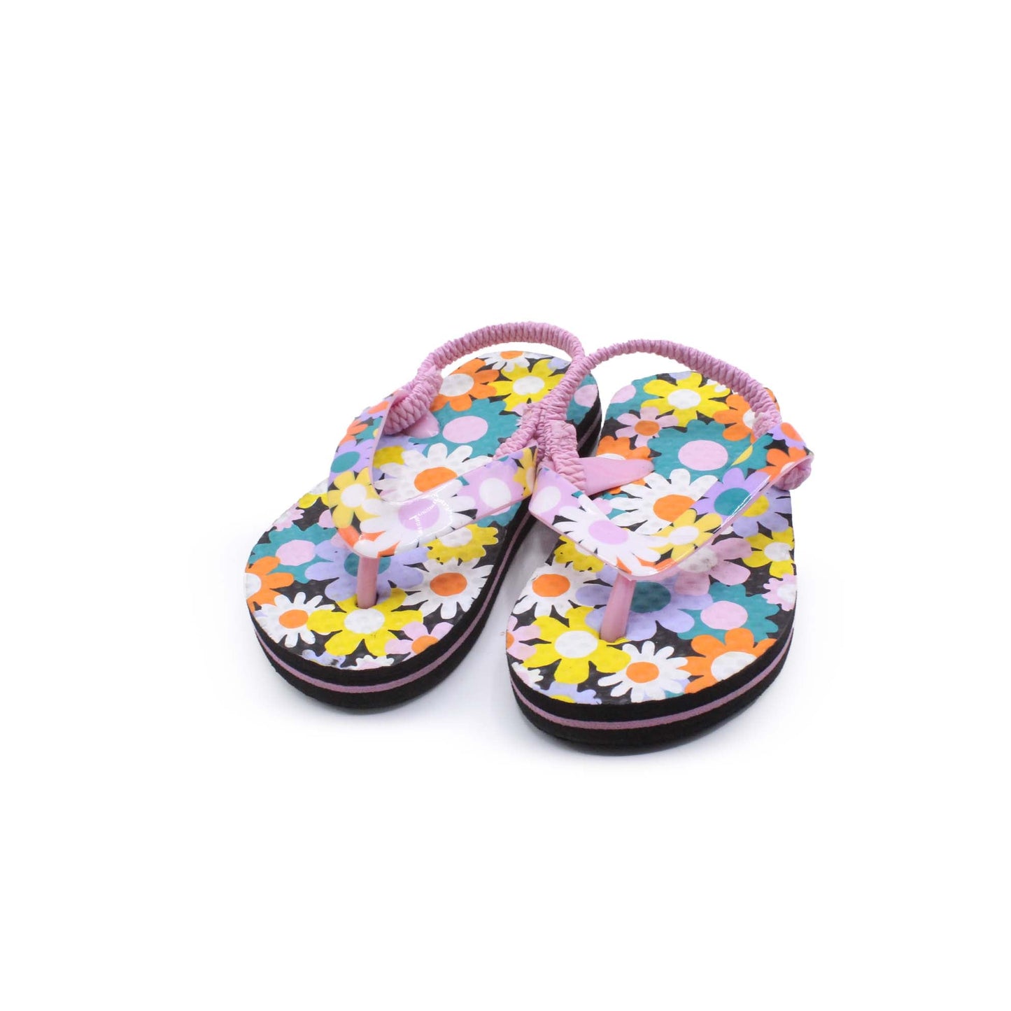 Flower Print Kids Flip Flop