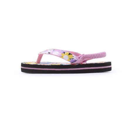 Flower Print Kids Flip Flop