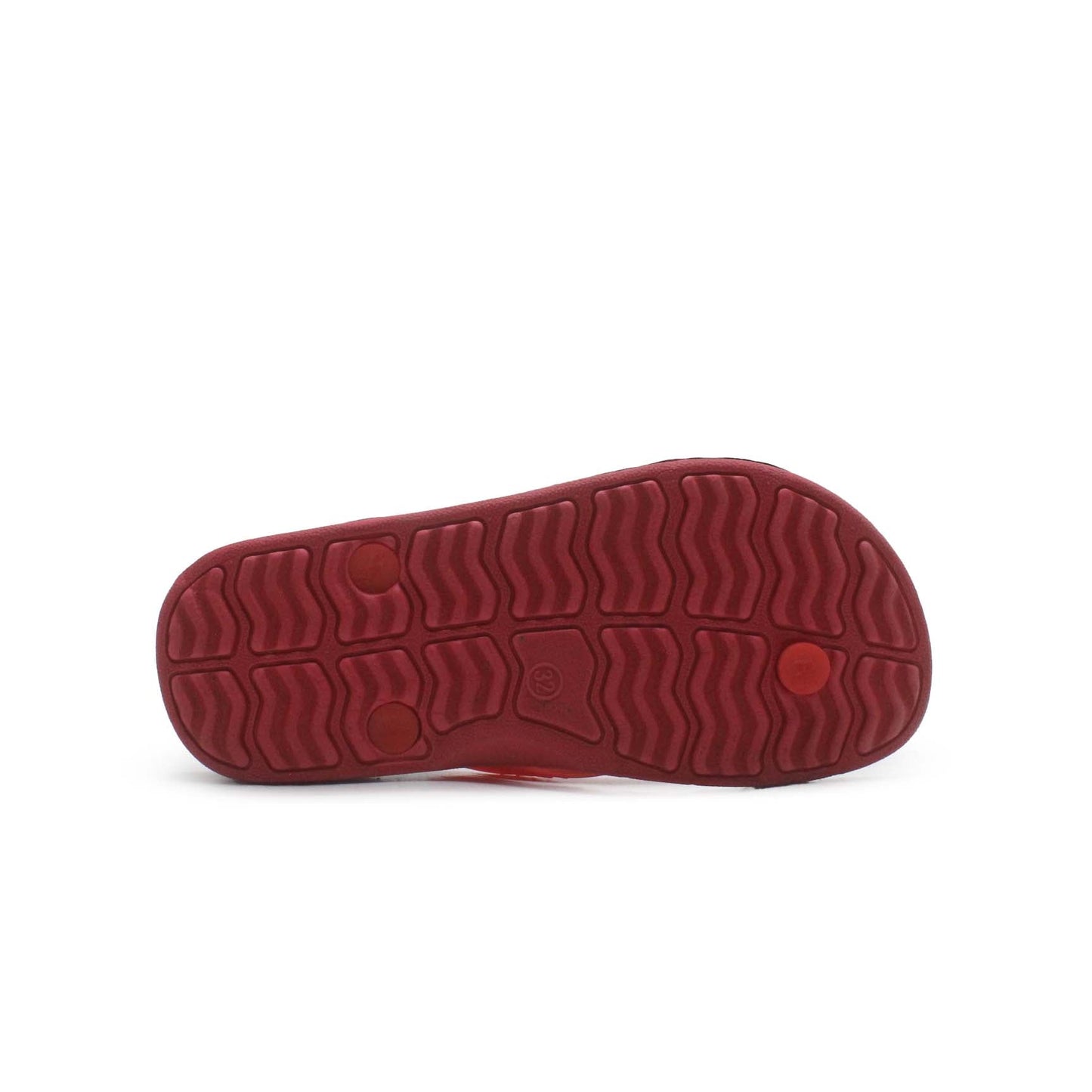 Classic Red And Black Flip Flop